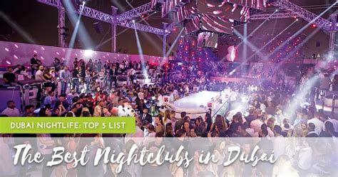 Best Nightclubs In Dubai Top 5 Clubs In 2025