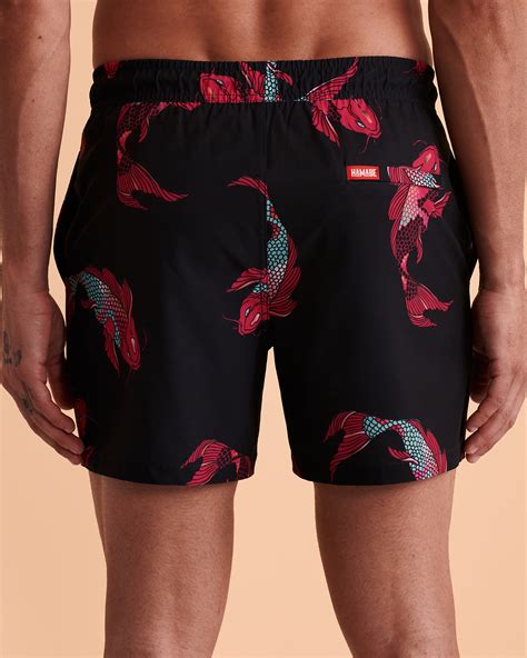 HAMABE Volley Swimsuit With Mesh Lining Fish Bikini Village