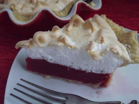 Cranberry Meringue Pie