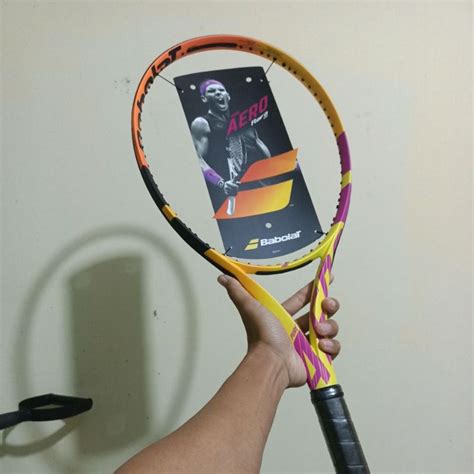 Jual Raket Tenis BABOLAT Pure Aero Rafa Team Shopee Indonesia