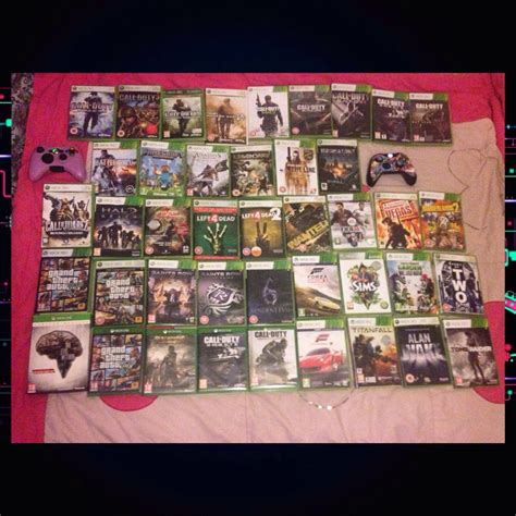 Some of my Xbox 360 and Xbox one games!