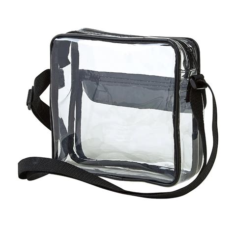 Clear Cross Body Messenger Shoulder Bag With Adjustable Strap Buy