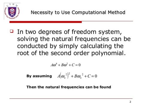 L5 Determination Of Natural Frequency And Mode Shape