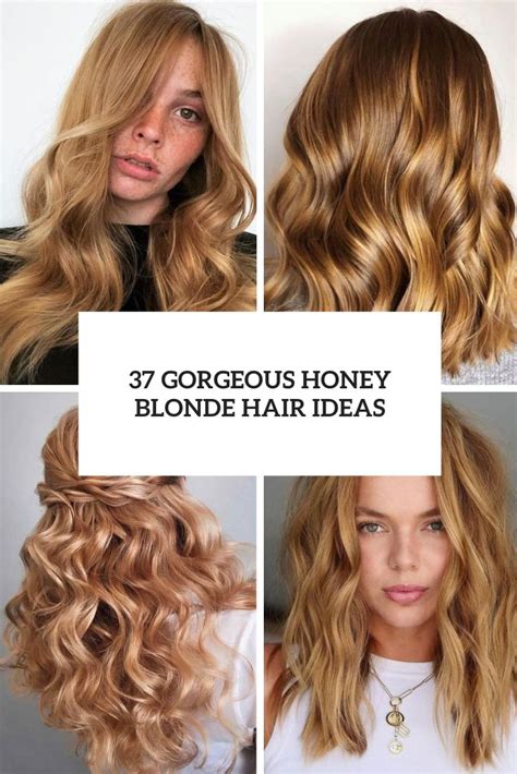 37 Gorgeous Honey Blonde Hair Ideas - Styleoholic