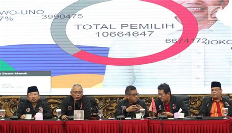 Foto Bspn Pdi P Rilis Livecount Hasil Pemilu 2019 Foto