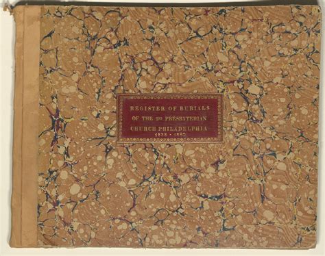 Burial records, v. 6, 1838-1850Philadelphia Congregations Early Records