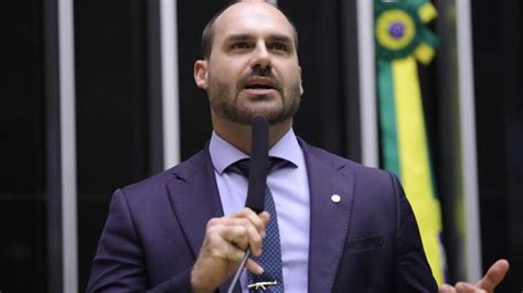 Estamos Felizes Que Milei Vem Ao Brasil Disse Eduardo Bolsonaro