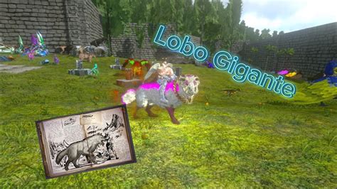 Como Tamear Al Lobo Gigante En Ark Mobile Youtube