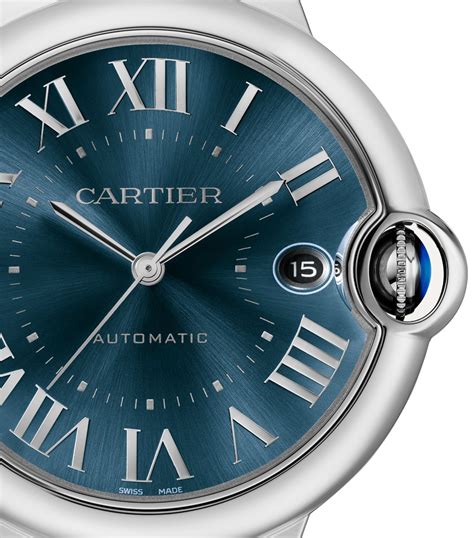 Stainless Steel Ballon Bleu De Cartier Watch 40mm