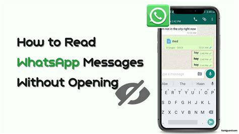 Android Ios How To Read Whatsapp Messages Without Number