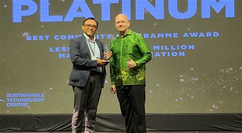 Badak LNG Sabet Penghargaan Platinum Di Global CSR ESG Summit