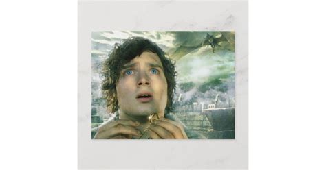 Scared FRODO™ Holding Ring Postcard | Zazzle