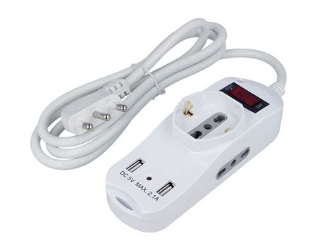 Vecchio Controverso Diminuzione Multipresa Elettrica Usb Onest Pensare