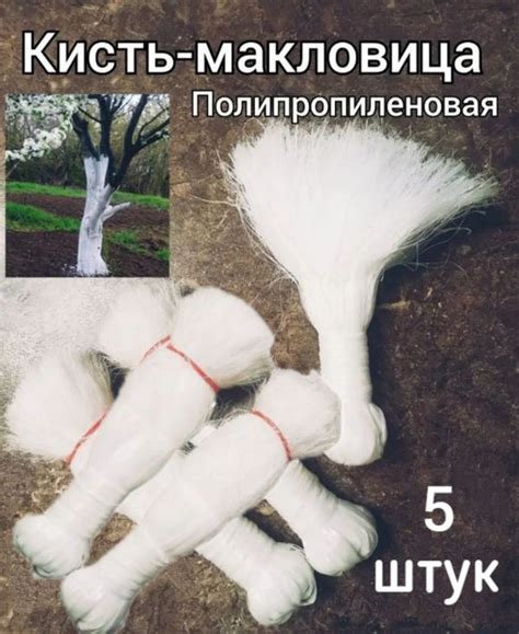 Характеристики Кисть синтетическая для побелки и клея-5 шт подробное ...