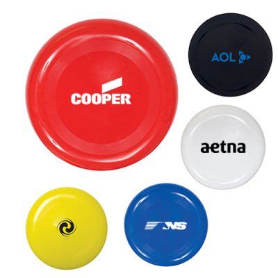 9 Inch Custom Printed Plastic Frisbees - Frisbees/Flying Discs