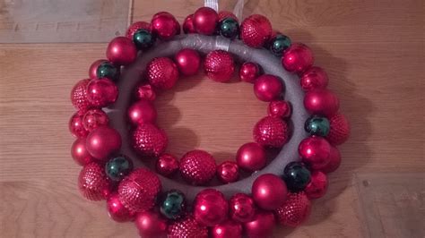 Christmas Bauble Wreath · How To Make A Wreath · Other on Cut Out + Keep