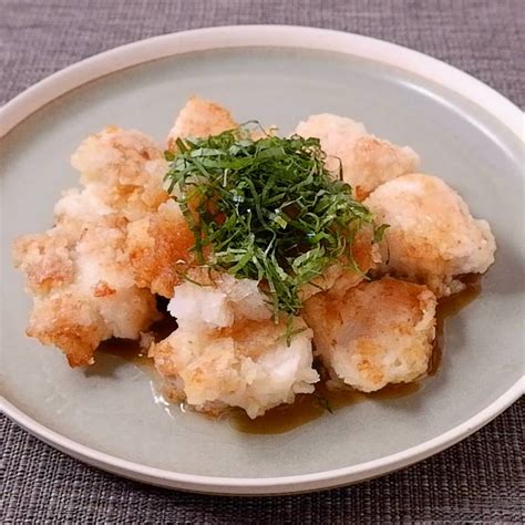 柔らか鶏胸肉で！揚げないおろしポン酢チキン 作り方・レシピ クラシル