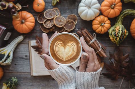 Download Cozy Fall Coffee Aesthetic Wallpaper | Wallpapers.com