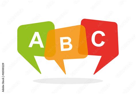English School Logo Abc Stock Vector Adobe Stock
