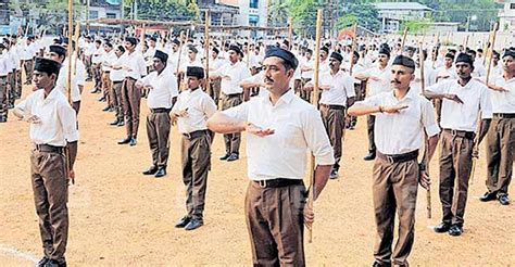 Ban On Rss Mass Drills On Temple Premises Tdb Issues Fresh Circular