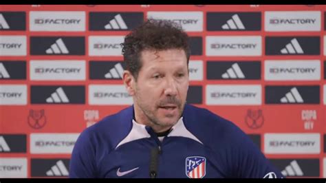 El Mensaje Contundente Del Cholo Simeone Sobre El Posible Pasillo Al Real Madrid Olé