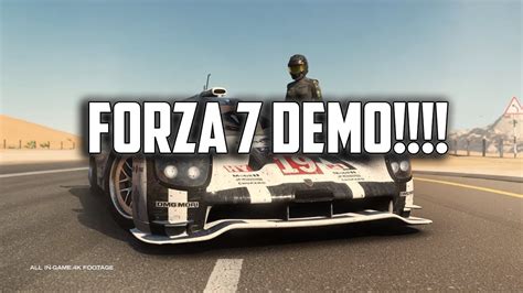 Forza Motorsport 7 Demo YouTube