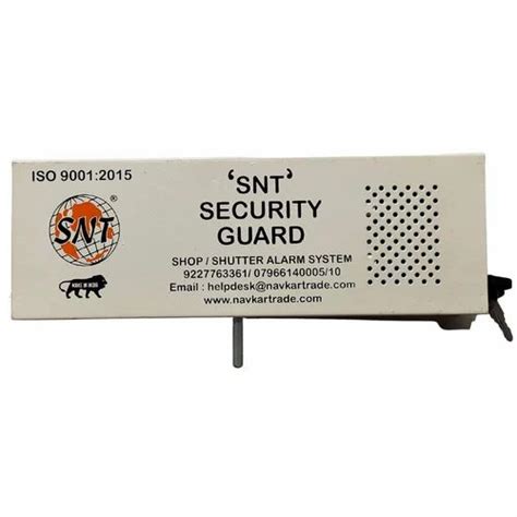 Mild Steel Snt Gsm Shutter Security Siren Call Sms High Decibel