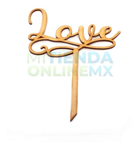 Letreros Pastel Cake Topper Variedad Fiesta Mdf Mm Mitiendaonlinemx