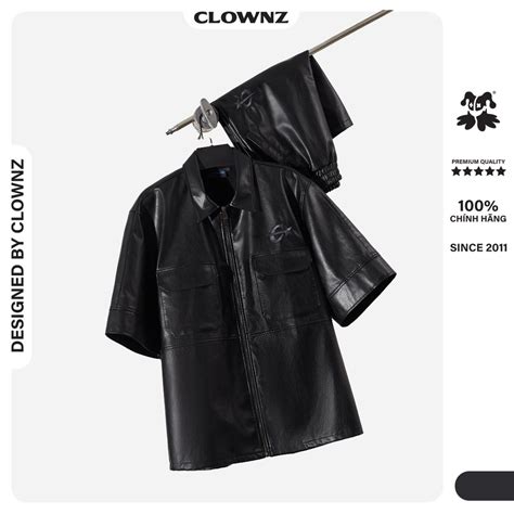 Set O Kho C Da Local Brand Clownz C Star Black Leather Da T Ng H P