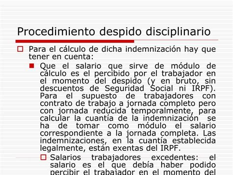 Ppt Despido Disciplinario Powerpoint Presentation Free Download Id