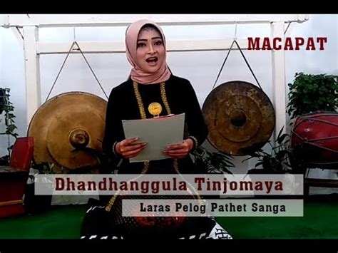 Dhandhanggulo Tinjomaya Laras Slendro Pathet Sanga Sekar Macapat