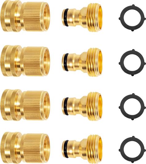 Amazon Tangwod Solid Brass Quick Connect Garden Hose Fittings