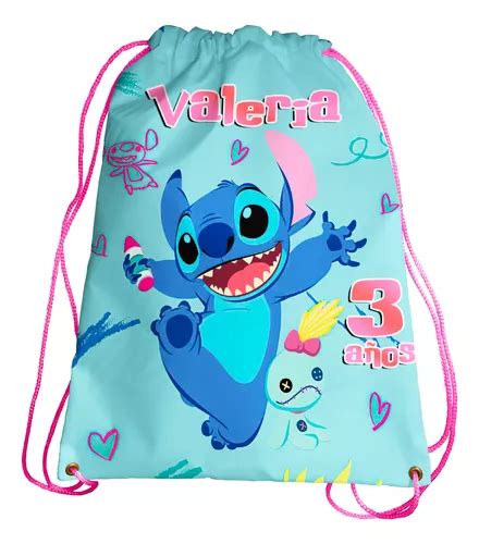 Stitch Morralitos Personalizados Recuerdos Fiesta 15 Pzs MercadoLibre