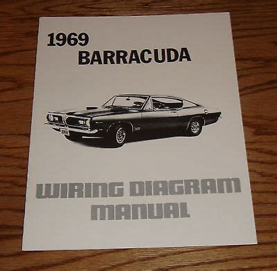 Plymouth Barracuda Wiring Diagram Manual