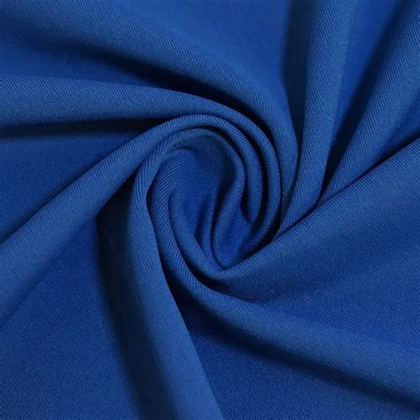 Stretch Thick Interlock Nylon Spandex Double Sided Fabric For