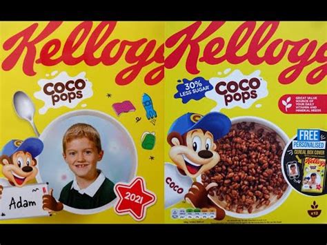 Coco Pops Personalised Cereal Box Advert Youtube