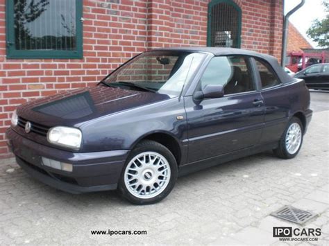 1997 Volkswagen Golf Cabrio 18 Joker E Hood Sports Seats 2 Han Car