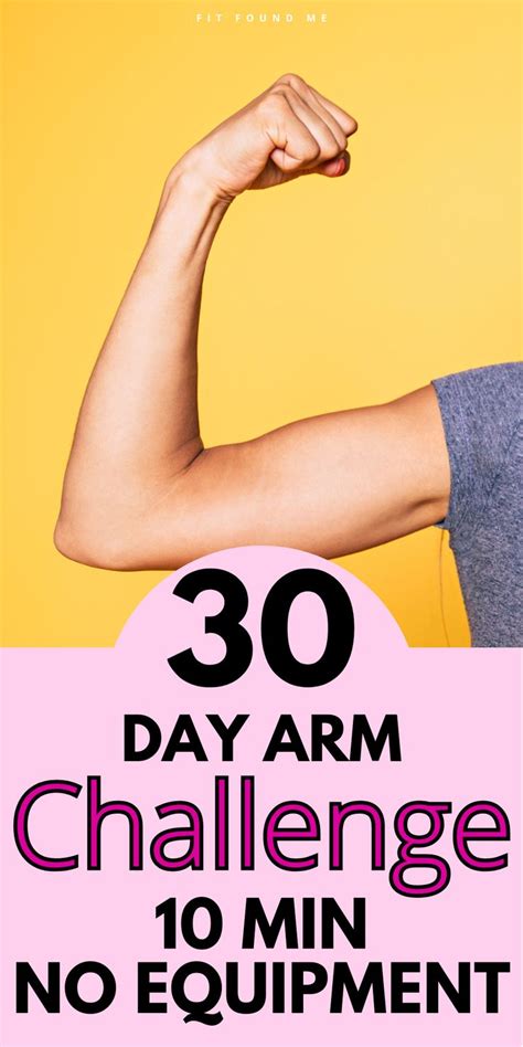 Tone And Strengthen Your Arms With This Quick 30 Day Arm Challenge