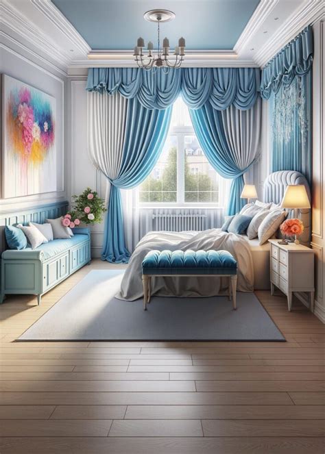 20 Stunning Blue Curtain Ideas to Elevate Your Bedroom Decor