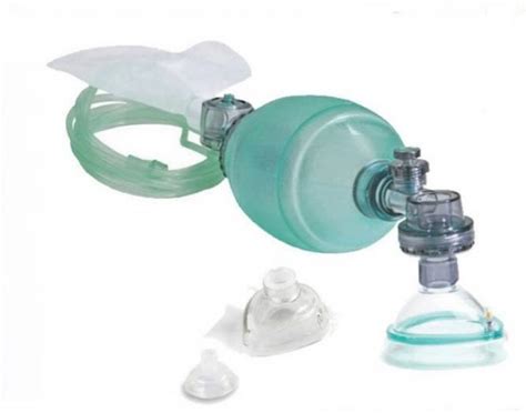 Bag Valve Mask In Combination Masks First Aid Training