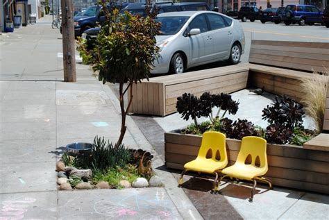 San Franciscos Parklets Transform Parking Spaces Into Urban Oases