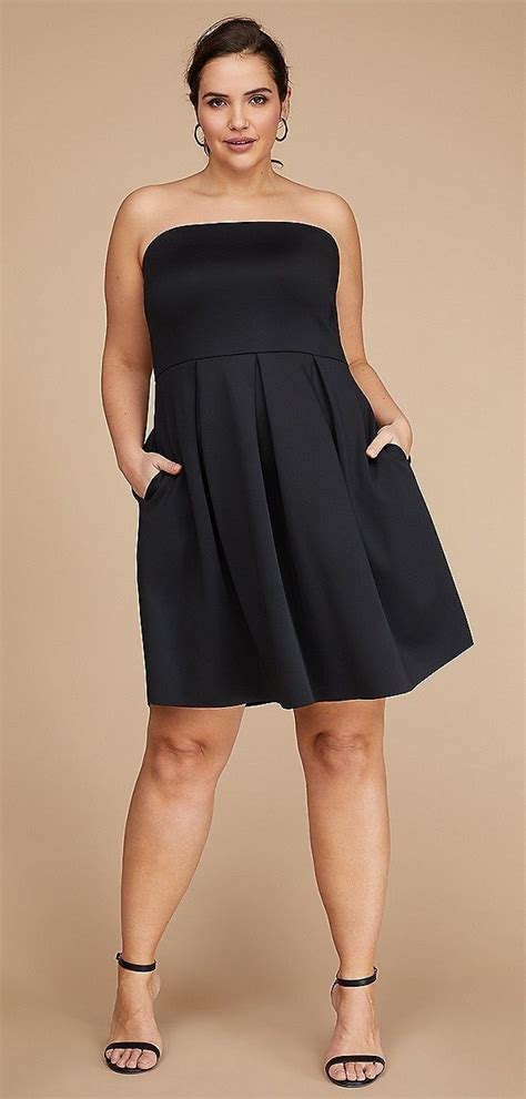 160 Best The Little Black Dress Plus Size Fashion Images On Pinterest