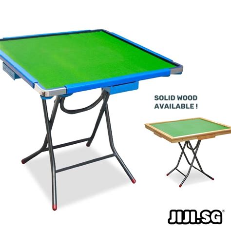 Jiji Sg Foldable Mahjong Table Free Assembly Folding Table