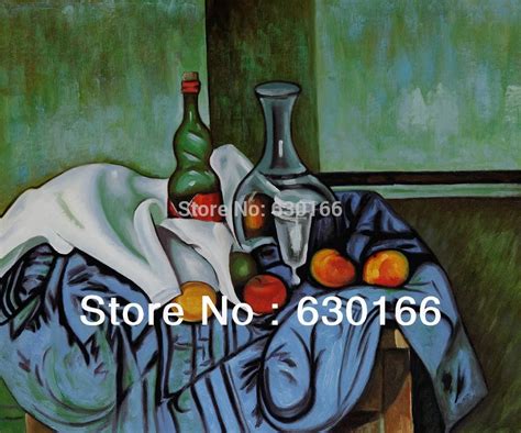 Paul Cezane Peintures Classiques Sur Toile Nature Morte Avec