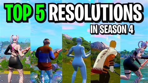 Top 5 Best Stretched Resolutions For Max Fps 🔨 Best Stretched