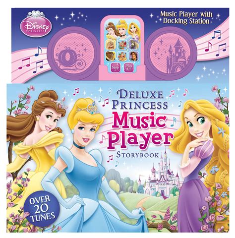 Disney Princess Deluxe Music Player Storybook With Docking Station