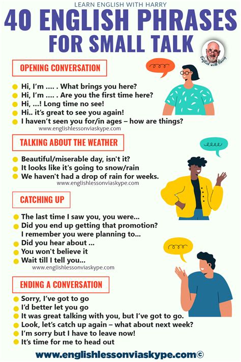 How To Make Small Talk In English Speak English With Harry