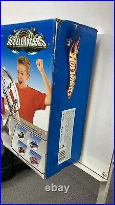 Car Track Set Sealed New In The Box Hot Wheels Acceleracers Acceledrome Track Set