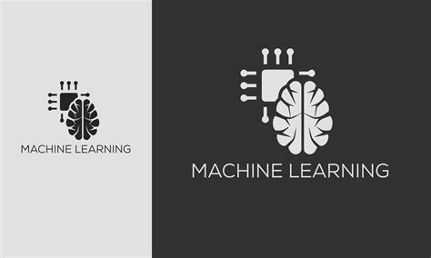 Machine Learning Glyph Icons Set Artificial Intelligence Database AI