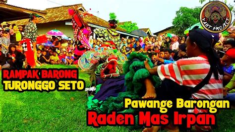 Rampak Barong Jaranan Turonggo Seto Yant Project Youtube